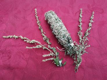 Beifuß Räucherbündel - handgefertigt und Bio-Qualität